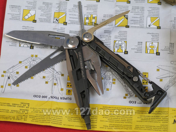 莱泽蔓LEATHERMAN  MUT军用版