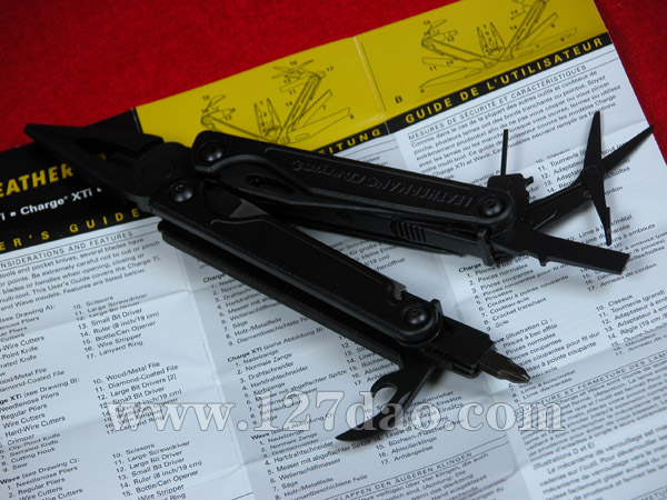 莱泽蔓LEATHERMAN TI超智(黑钛军版)
