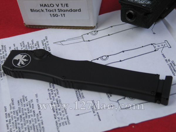 美国微技术MICROTECH HALO-V-T2010版黑色T头
