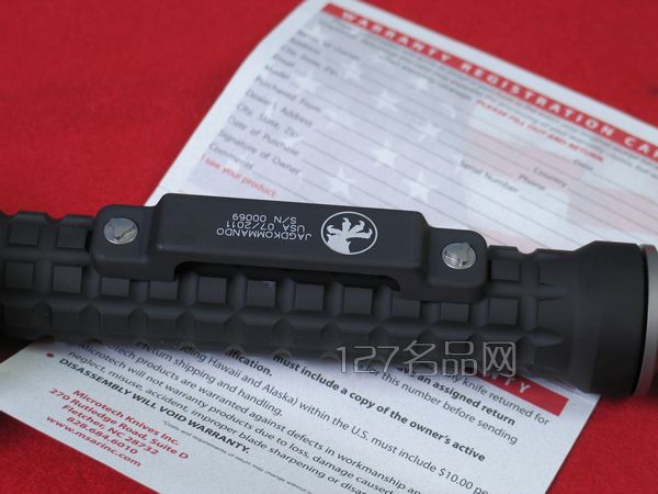 微技术限量版特种部队专用一体刀105-7