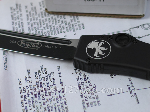 美国微技术MICROTECH HALO-V-T2010版黑色T头