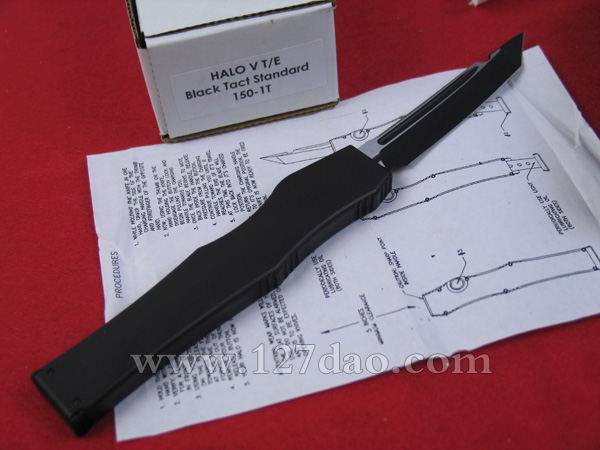 美国微技术MICROTECH HALO-V-T2010版黑色T头