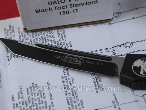 美国微技术MICROTECH HALO-V-T2010版黑色T头