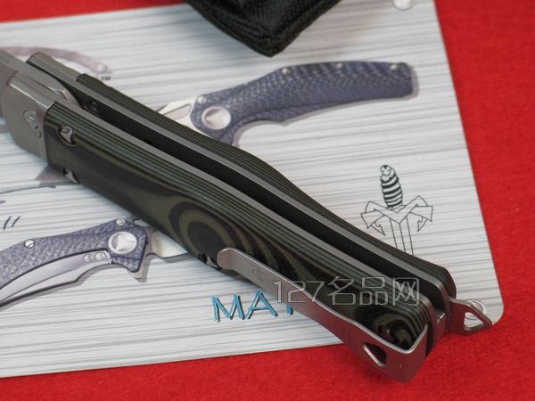 美国微技术MICROTECH  眼镜蛇米卡塔柄跳刀136