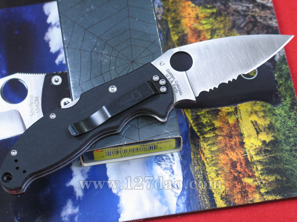 美国蜘蛛SPYDERCO C101GPS 127名刀网