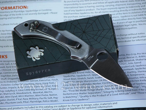 美国蜘蛛SPYDERCO C28P 127名刀网