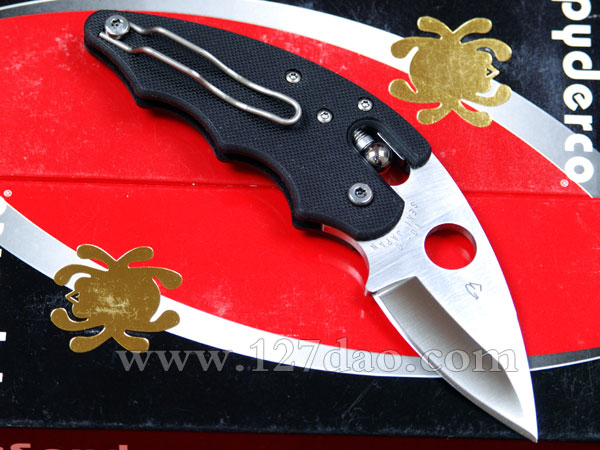 美国蜘蛛SPYDERCO C98GP新款蝌蚪 127名刀网