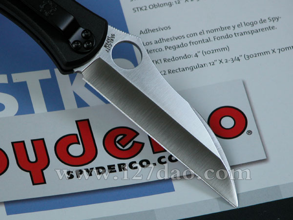 美国蜘蛛SPYDERCO C66PBK4 127名刀网