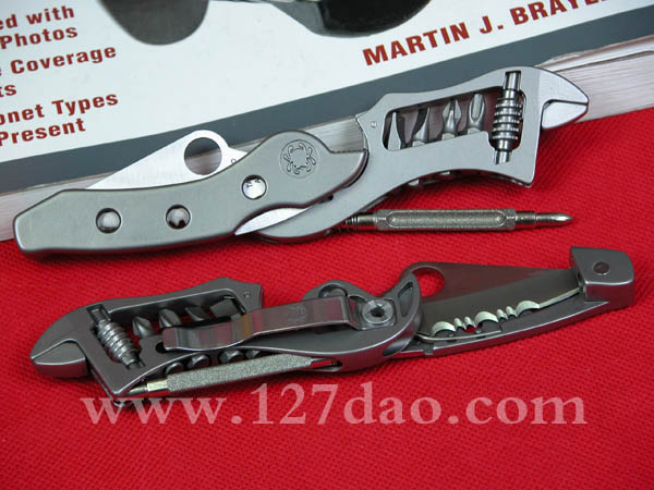 美国蜘蛛SPYDERCO 暴龙工具钳 127名刀网