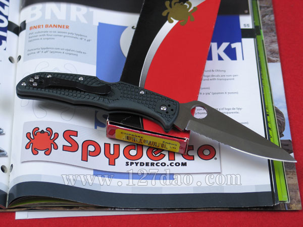 美国蜘蛛SPYDERCO C10SPGRE 127名刀网