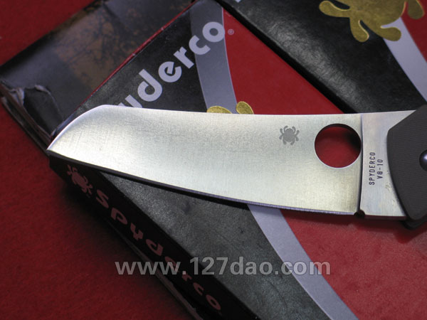 美国蜘蛛SPYDERCO 龙蝦折刀126GPFG 127名刀网