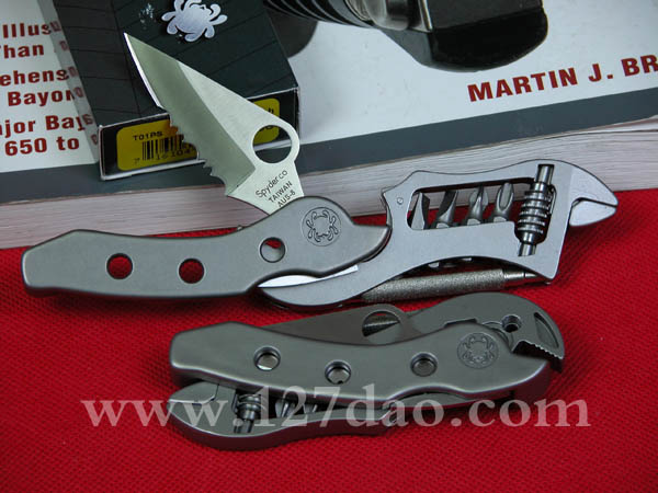 美国蜘蛛SPYDERCO 暴龙工具钳 127名刀网