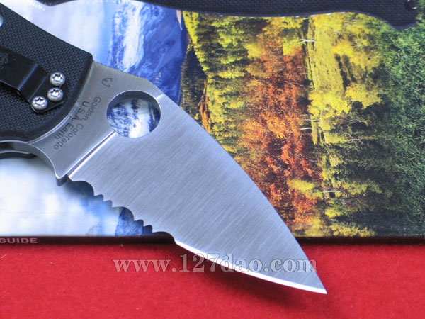 美国蜘蛛SPYDERCO C101GPS 127名刀网