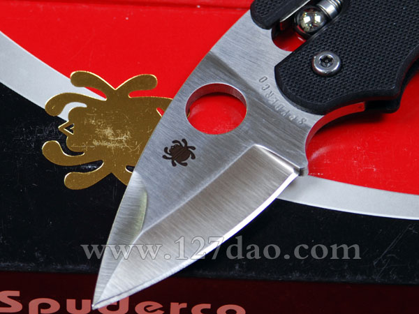 美国蜘蛛SPYDERCO C98GP新款蝌蚪 127名刀网