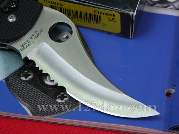 美国蜘蛛SPYDERCO C63GPS 127名刀网