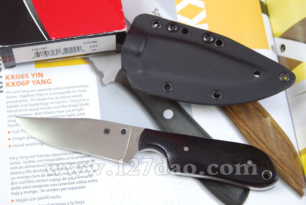 美国蜘蛛SPYDERCO  FB15P  127名刀网