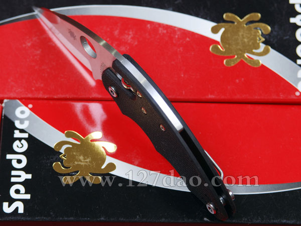美国蜘蛛SPYDERCO C98GP新款蝌蚪 127名刀网