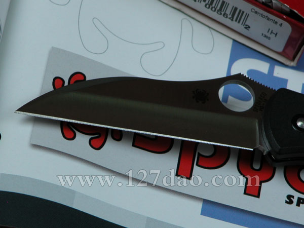 美国蜘蛛SPYDERCO C66PBK4 127名刀网
