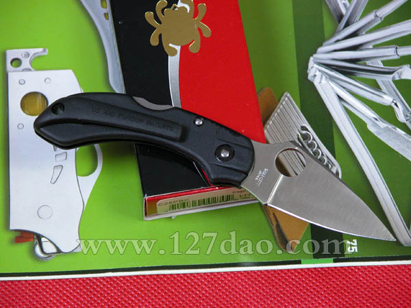 美国蜘蛛SPYDERCO C28PBK 127名刀网