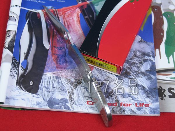 美国蜘蛛SPYDERCO  C10S全齿折刀  127名刀网