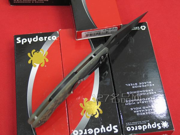 美国蜘蛛SPYDERCO C36GPCMOBK军用迷彩版   127名刀网