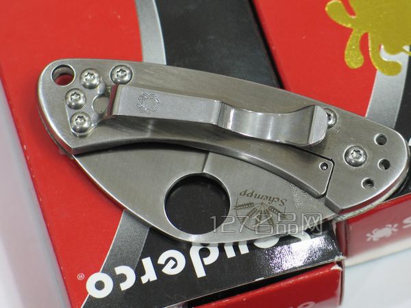 美国蜘蛛SPYDERCO C141P折刀 127名刀网