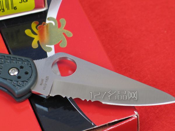 美国蜘蛛SPYDERCO C11PSGRE 127名刀网