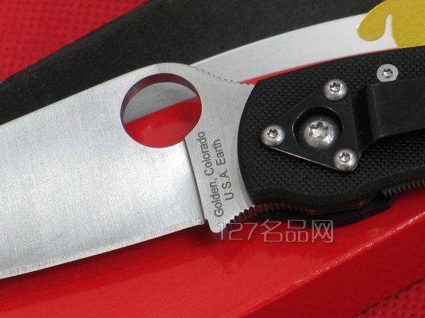 美国蜘蛛SPYDERCO C36GPLE左手版折 127名刀网