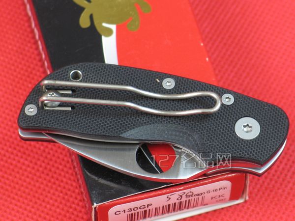 美国蜘蛛SPYDERCO C130GP随身刀 127名刀网