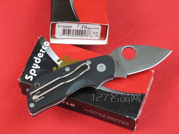 美国蜘蛛SPYDERCO C130GP随身刀 127名刀网