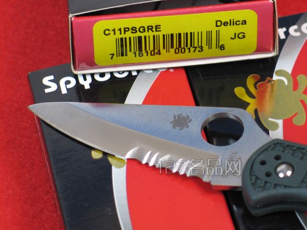 美国蜘蛛SPYDERCO C11PSGRE 127名刀网