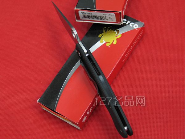 美国蜘蛛SPYDERCO C36GPLE左手版折 127名刀网