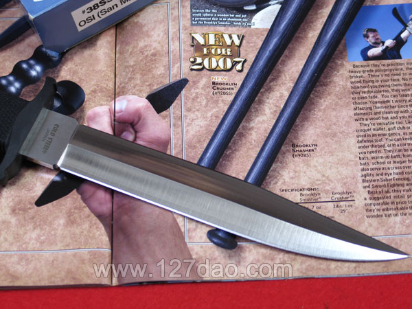 美国冷钢38SSM格斗刀