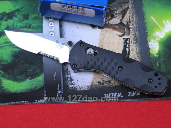 美国蝴蝶Benchmade 585S快开 美国蝴蝶Benchmade 585S快开