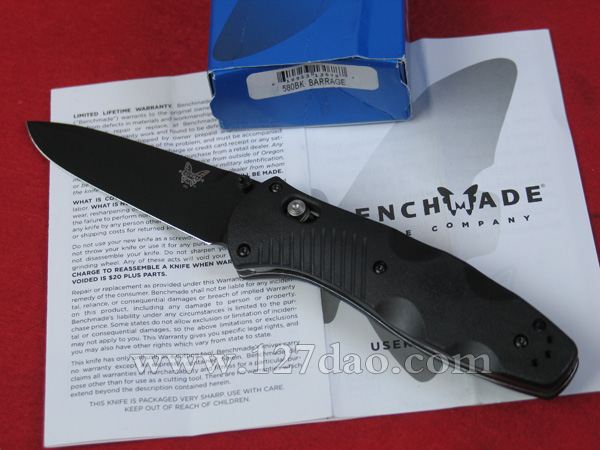美国蝴蝶Benchmade 580BK 美国蝴蝶Benchmade 580BK
