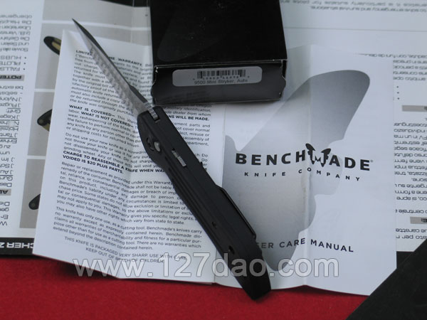 美国蝴蝶Benchmade 9500侧跳