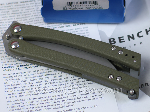 美国蝴蝶Benchmade 53甩刀