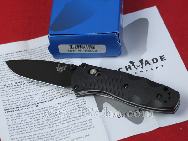 美国蝴蝶Benchmade 585BK 美国蝴蝶Benchmade 585BK