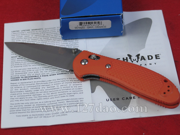 美国蝴蝶Benchmade 551H20 美国蝴蝶Benchmade 551H20