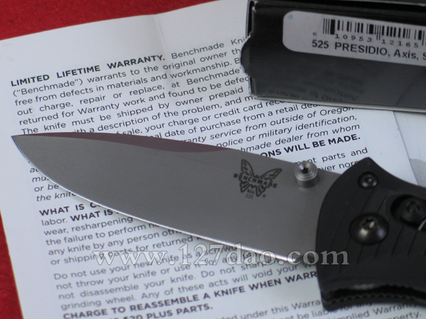 美国蝴蝶Benchmade 525全刃