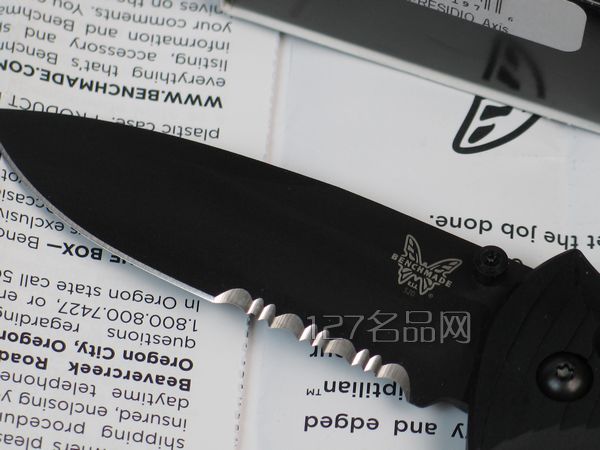 美国蝴蝶Benchmade 520SBK 全刃折刀
