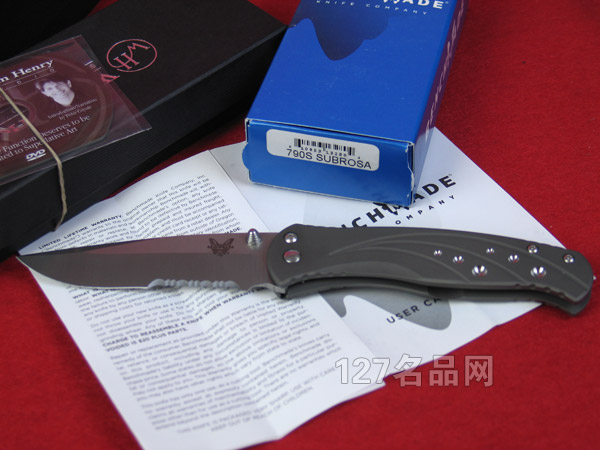 美国蝴蝶Benchmade 790S助力快开刀 美国蝴蝶Benchmade 790S助力快开刀
