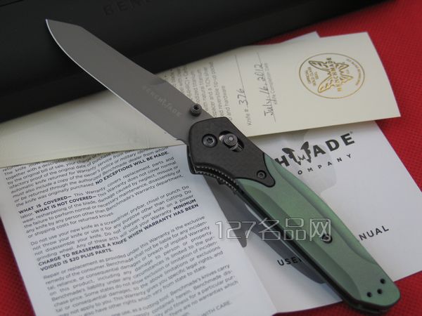 美国蝴蝶Benchmade 940-121限量珍藏版 美国蝴蝶Benchmade 940-121限量珍藏版