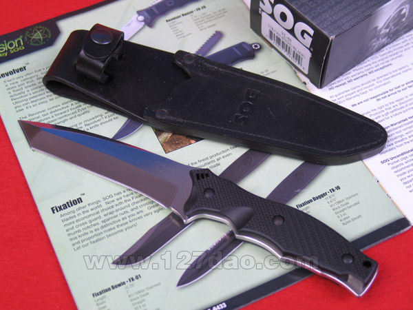 美国哨格SOG VL-50战术直刀 美国哨格SOG VL-50战术直刀