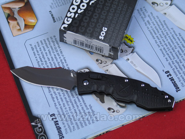 美国哨格SOG TK-01平刃战术折刀 美国哨格SOG TK-01平刃战术折刀