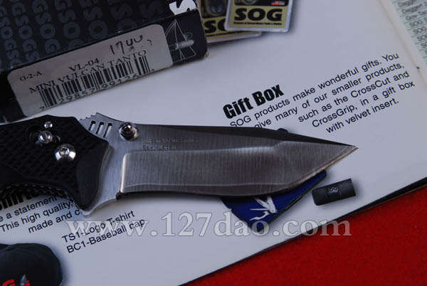 美国哨格VL04平头折刀