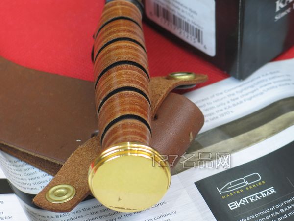 美国卡巴1215 镀金典藏版陆战队刀