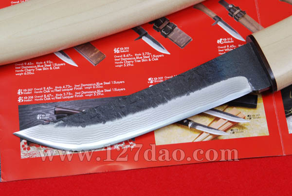 日本关兼常 Kanetsune KB102 青纸15层大马士革