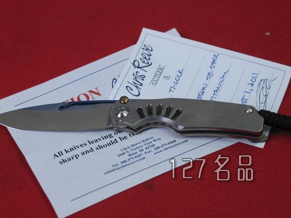 克里斯·里夫Chris Reeve 鹰爪钛锁战术折刀 克里斯·里夫Chris Reeve 鹰爪钛锁战术折刀