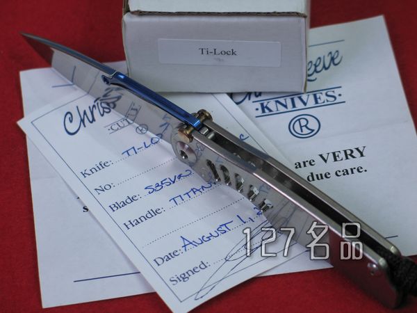 克里斯·里夫Chris Reeve 鹰爪钛锁战术折刀